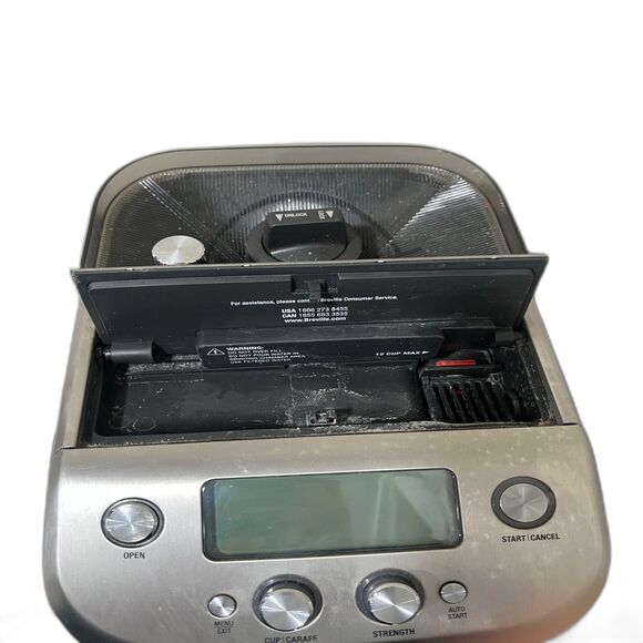 Breville Grind Control Drip Coffee Maker Coffee Pot Bean Grinder BDC650BSS - Picture 5 of 8